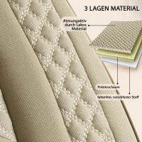 Sitzbez&uuml;ge passend f&uuml;r Nat&uuml;rliche Reisemobile Wohnmobil in Beige Pilot 3.3