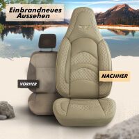 Sitzbezug ISRI Sitz Campingbus Wohnmobil Caravan Camper in Beige Pilot 3.3