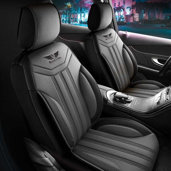 Sitzbezüge passend für Audi A1 in Anthrazit...