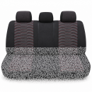 Sitzbezüge passend für Audi Q7 in Ruby Schwarz...