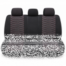 Sitzbezüge passend für VW Fox in Ruby Schwarz...