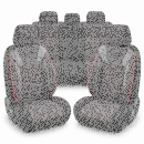 Sitzbezüge passend für VW Golf in Ruby Schwarz...