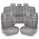 Sitzbezüge passend für VW Polo in Ruby Schwarz...