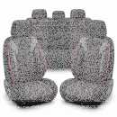 Sitzbezüge passend für Skoda SuperB in Ruby...