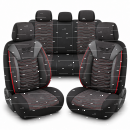 Sitzbezüge passend für Toyota Avensis in Ruby...