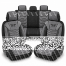 Sitzbezüge passend für Peugeot 307 in Dark Grau...