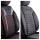 Sitzbezüge passend für Land Range Rover Evoque in Ruby Schwarz