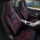 Sitzbezüge Komplett passend für SsangYong Korando in Schwarz Rot Pilot 3.2