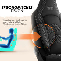 Sitzbez&uuml;ge Komplett passend f&uuml;r Kia Venga in Schwarz Grau Pilot 3.1