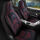 Sitzbez&uuml;ge Komplett passend f&uuml;r Seat Altea in Schwarz Rot Pilot 3.2