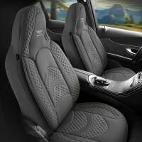 Sitzbezüge Komplett passend für Audi Q5 in Grau...