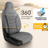 Sitzbezüge passend für Jeep Renegade in Grau...