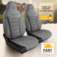 Sitzbez&uuml;ge passend f&uuml;r Challenger Wohnmobil Caravan in Grau Pilot 4.4