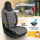 Sitzbezüge passend für X-Go Wohnmobil Caravan in Grau Schwarz Pilot 4.6