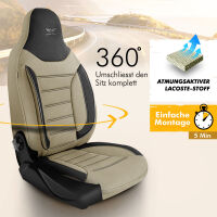 Sitzbezüge passend für Toyota Verso-S in Beige...
