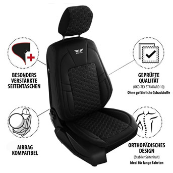 Sitzbezüge Audi A3 Vorteile