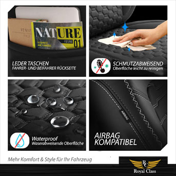 Sitzbezüge Audi A3 Schmutzabweisen und leicht zu reinigen